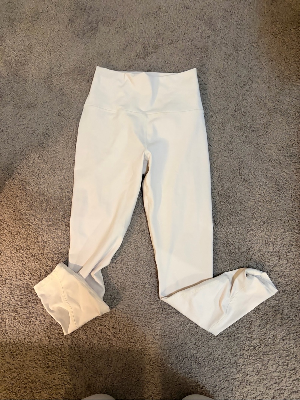 Fabletics White High-Waist Active Leggings